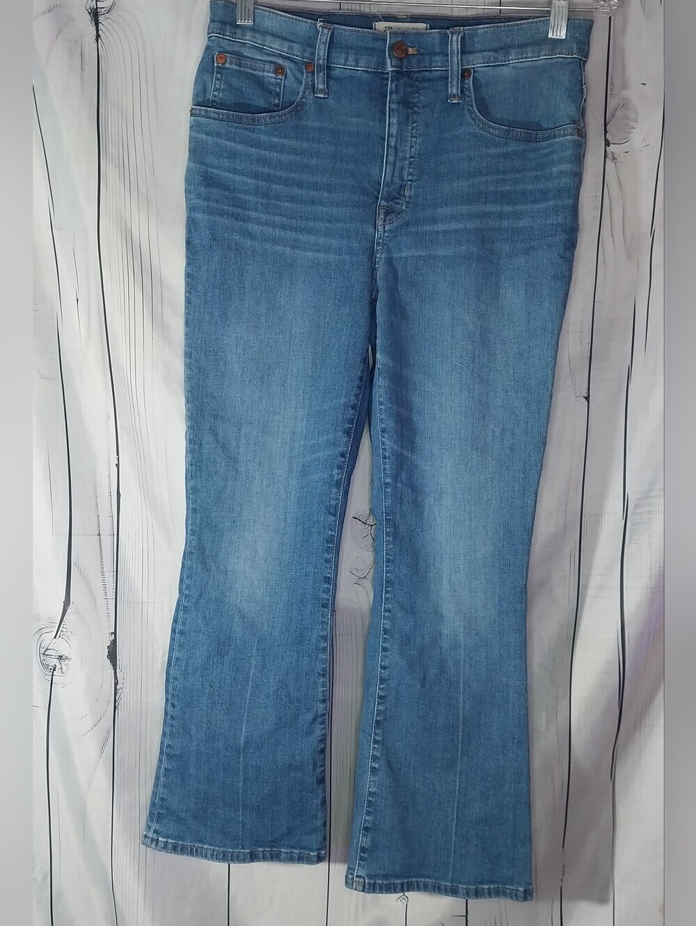 Madewell HighRise Cali Demi Light Blue Retro Casual Jeans